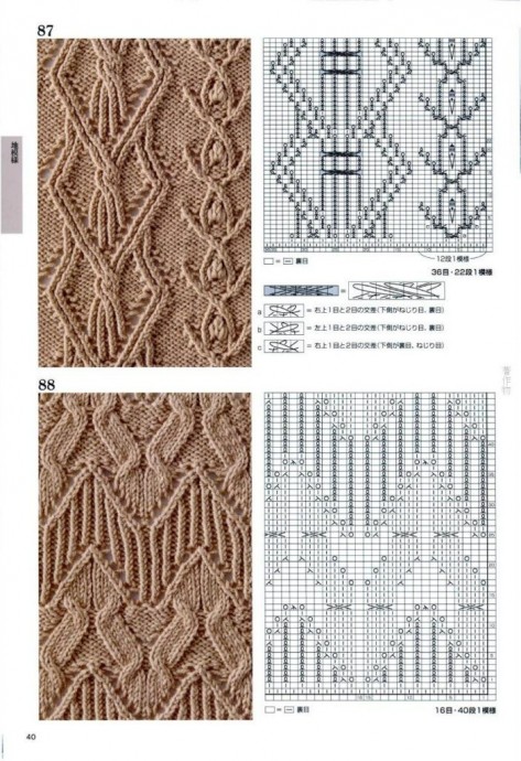 Красивейшие узоры спицами