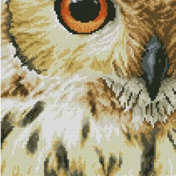 ​Вышиваем суровую сову