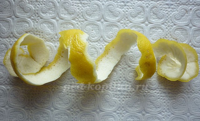 Розы из цитрусовых: мастер-класс