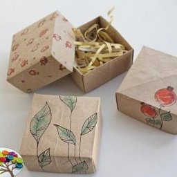 Экоупаковка из крафтовой бумаги своими руками