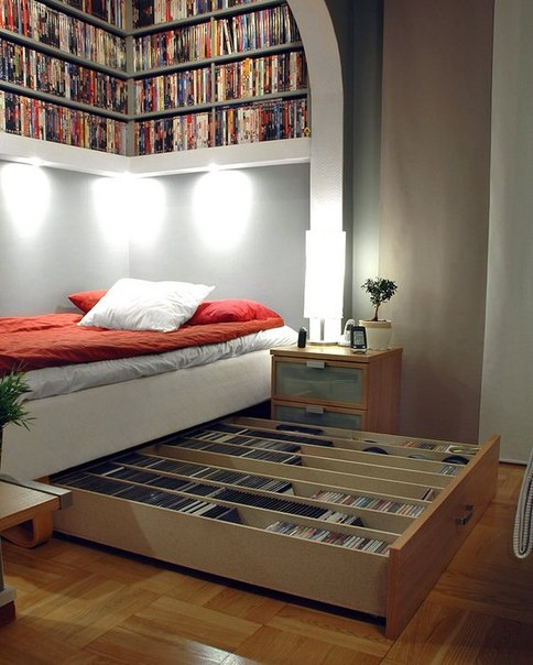 Спальная библиотека и не только: околокроватные темы