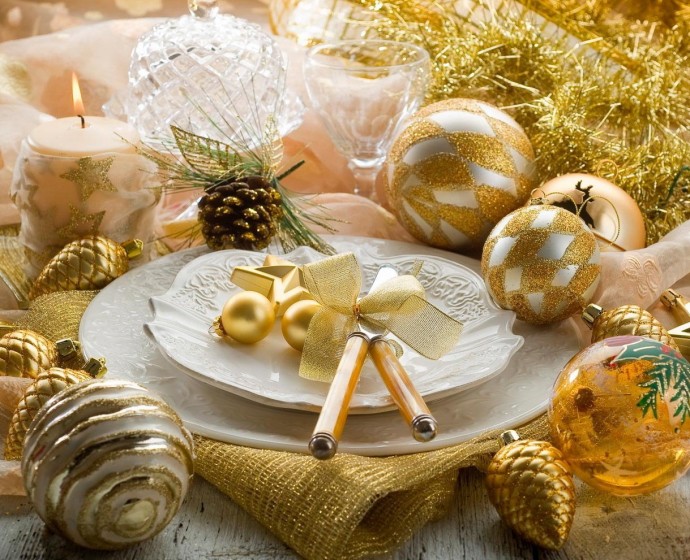 Идеи красивой сервировки стола на новый год