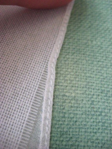 Как подшить шелк, шифон, органзу