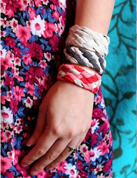 Фенечки из футболок