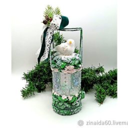 Декорирование фонаря