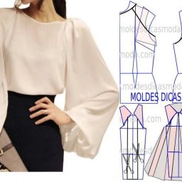 Моделирование красивых и оригинальных блузок