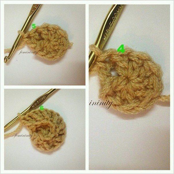 Нежный плед с объёмным рисунком крючком