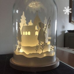 ​Новогодние инсталляции под стеклом