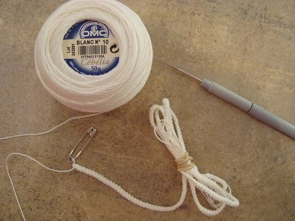 Румынское (шнурковое) кружево Румынское (шнурковое) кружево