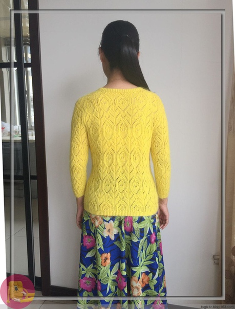 Чудесный пуловер из мохера