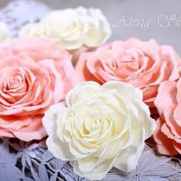 Как легко и быстро сделать красивую розу из фоамирана