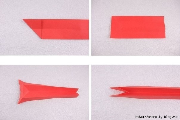 Кошечка оригами