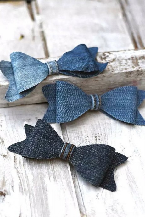 Декоративные элементы из джинсы