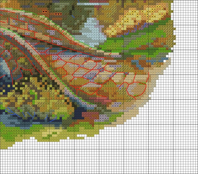 ​Вышивка "Щедрая осень"