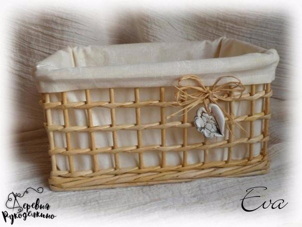 Воздушная корзинка из газет Воздушная корзинка из газет