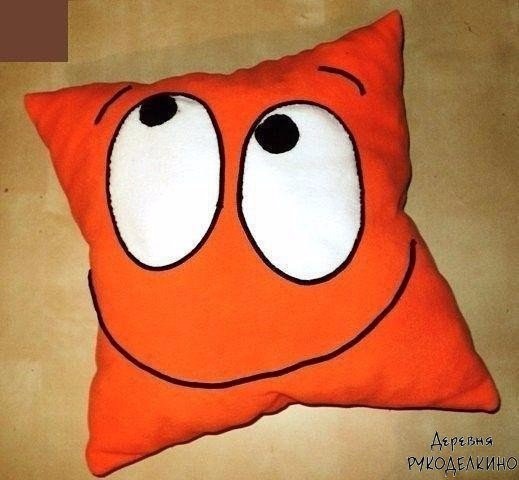 Забавная подушка своими руками Забавная подушка своими руками