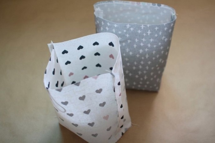 Тканевый пакетик для подарка своими руками