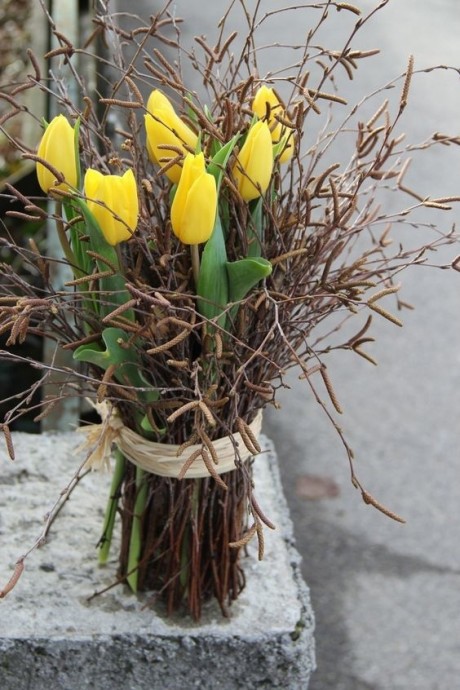 Простые и очень красивые весенние композиции для декора вашего дома