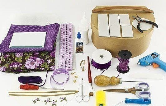 Красивая шкатулка из коробки