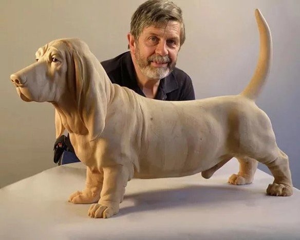 Невероятные скульптуры из дерева