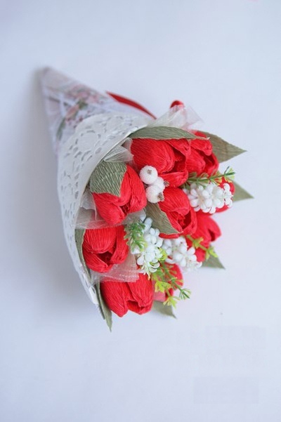 Необычная упаковка для цветов своими руками: мастер-класс