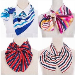 Полет фантазии с французской косынкой: выкройка и варианты использования