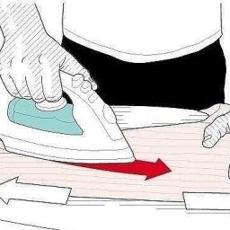 Правила утюжки швов