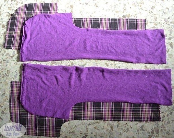 Шарф-хомут с капюшоном