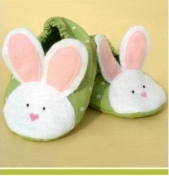 Забавные тапочки "Зайки"