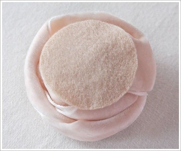 Бархатная розочка