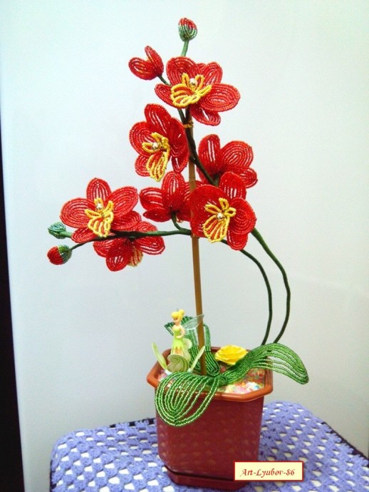 ​Чудесный букет орхидей