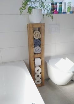 ​Идеи создания деревянных держателей для туалетной бумаги