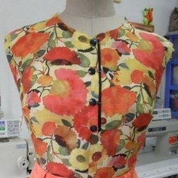 Техника шитья: обработка переда с застёжкой на пуговицах