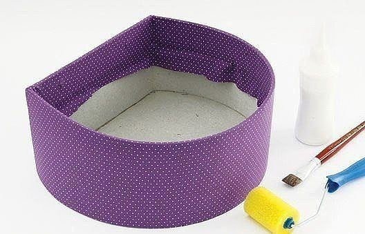 Красивая шкатулка из коробки