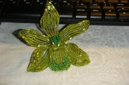 Орхидея из бисера