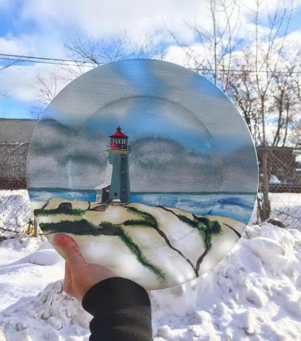 Расписанные тарелки: вдохновляющие идеи