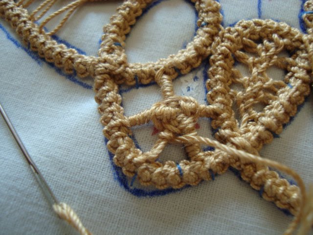 Румынское шнурковое кружево: мастер-класс