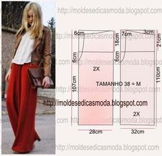 Широкие летние брюки