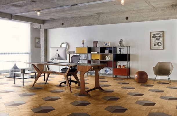 3D паркет: идеи впечатляющих интерьеров