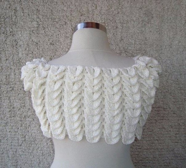 ​Чешуйчатое болеро: мастер-класс