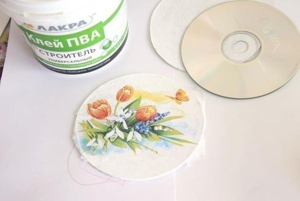 Идея красоты из ненужных CD-дисков
