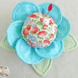 Шьём игольницу-цветок