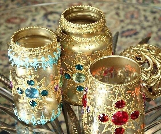 Очень красивые работы с точечной росписью Очень красивые работы с точечной росписью