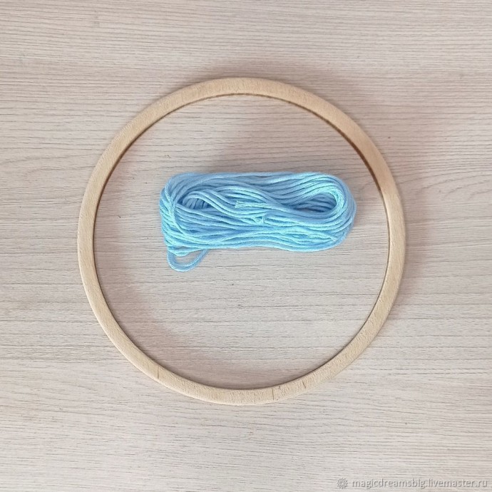 Ловец снов с лентами и кружевами