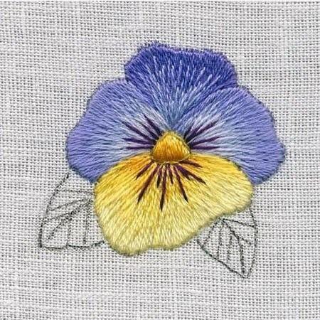 Вышивка гладью поэтапно