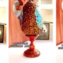 Декор интерьерного яйца