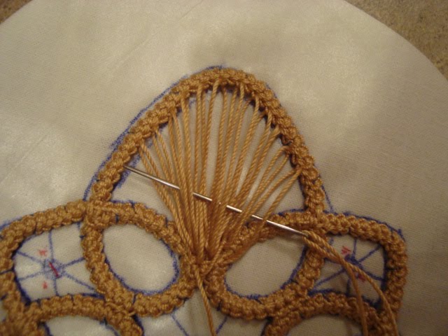 Румынское шнурковое кружево: мастер-класс