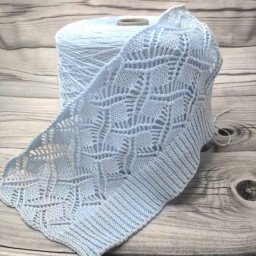 ​Схема легкого ажурного узора