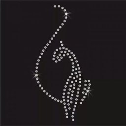 Схемы для вышивки бисером и пайетками или для приклеивания стразов