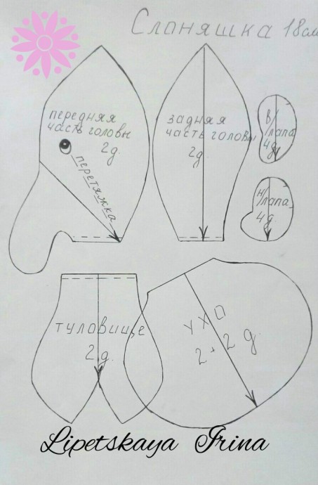 Слоняшка из плюша порадовать души